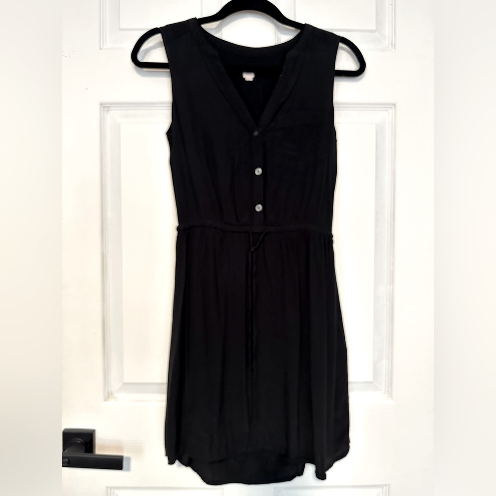 Gap summer black dress XS
